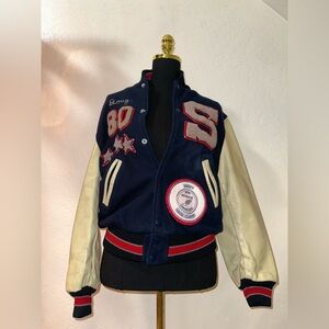 Vintage 1979 Varsity Letterman Jacket with Patches